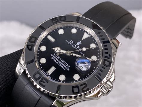 rolex yacht master aaa black replica|rolex yacht master clone.